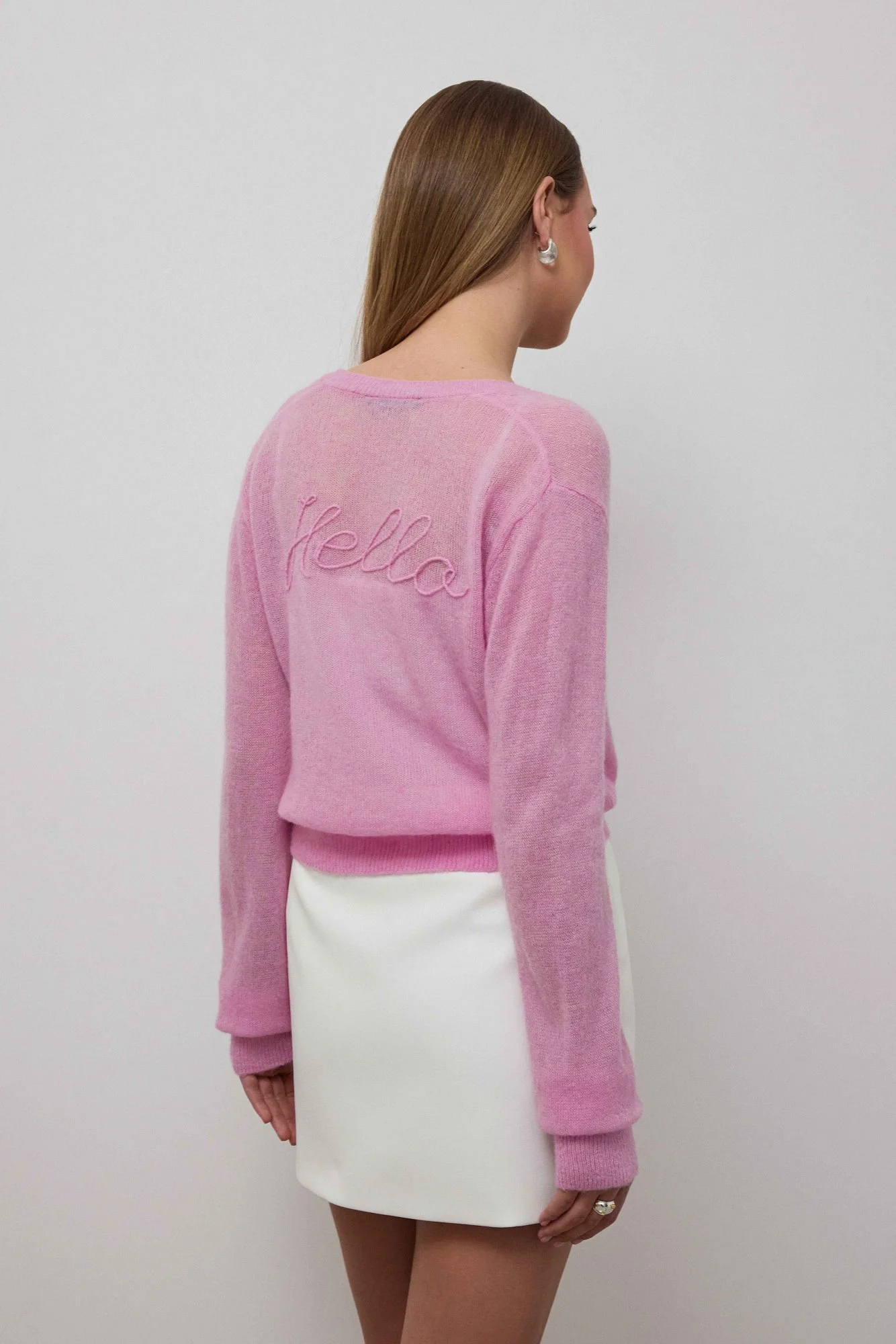 Кардиган (S (42RU), розовый). Избражение № 3