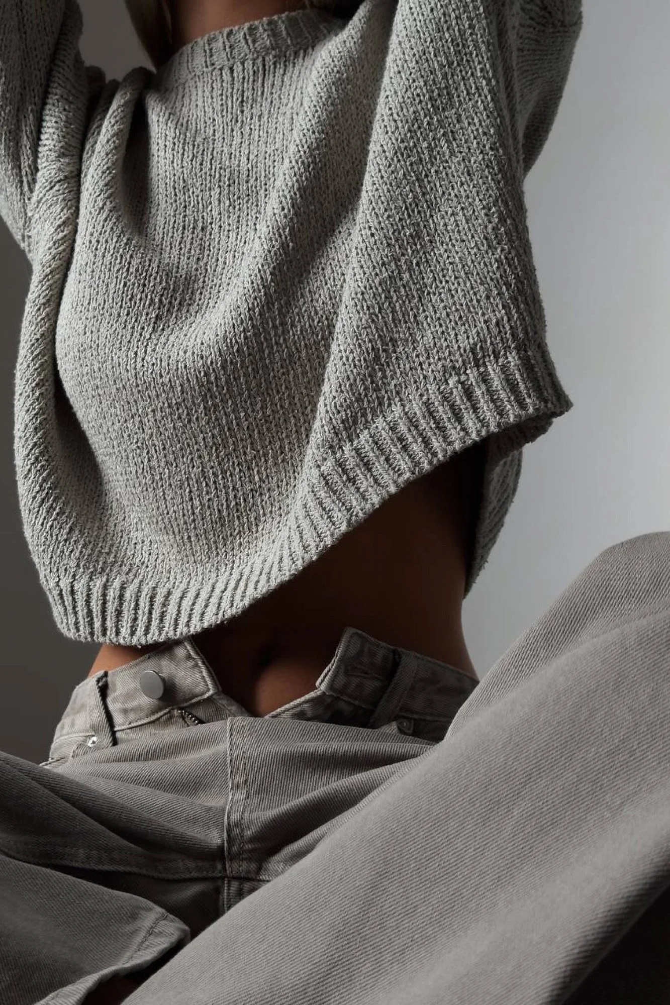 Свитер (onesize (42-46RU), серая мята). Избражение № 3