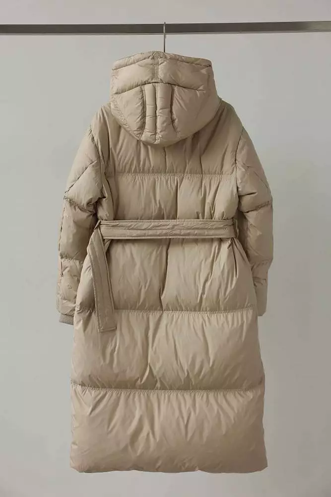 Пуховик (S (42RU), бежевый). Изображение № 6