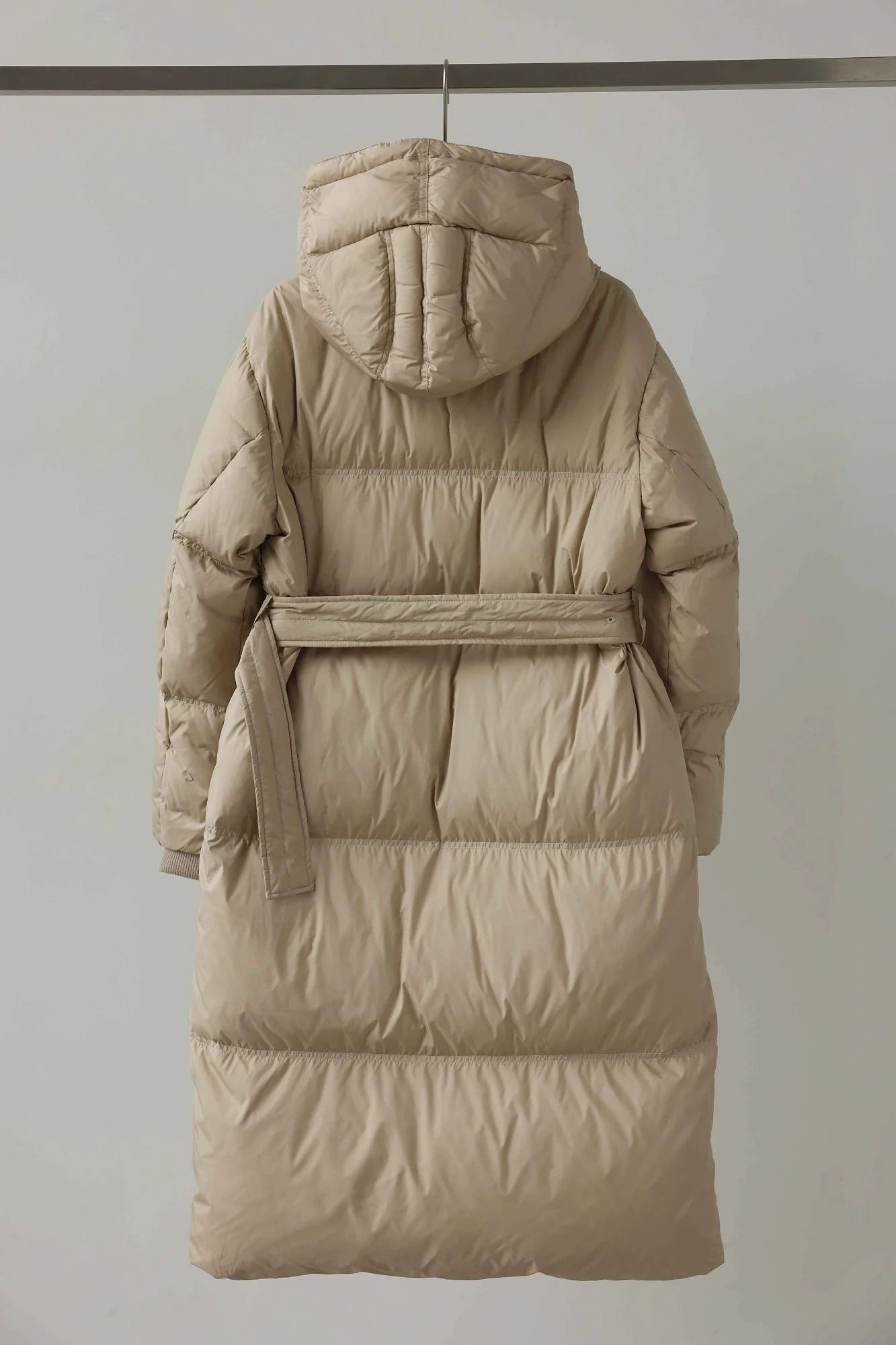 Пуховик (S (42RU), бежевый). Избражение № 6