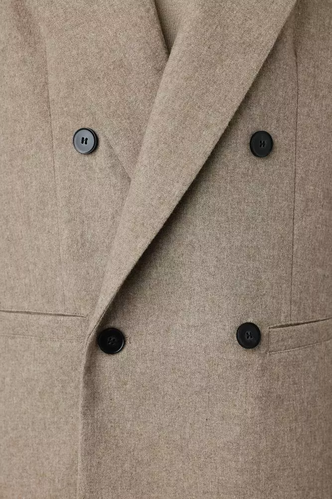 Пиджак (M (44RU), бежевый). Изображение № 4