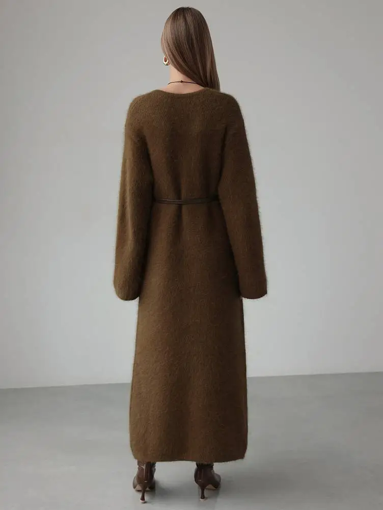 Платье  (onesize (42-46RU), болотный). Изображение № 6