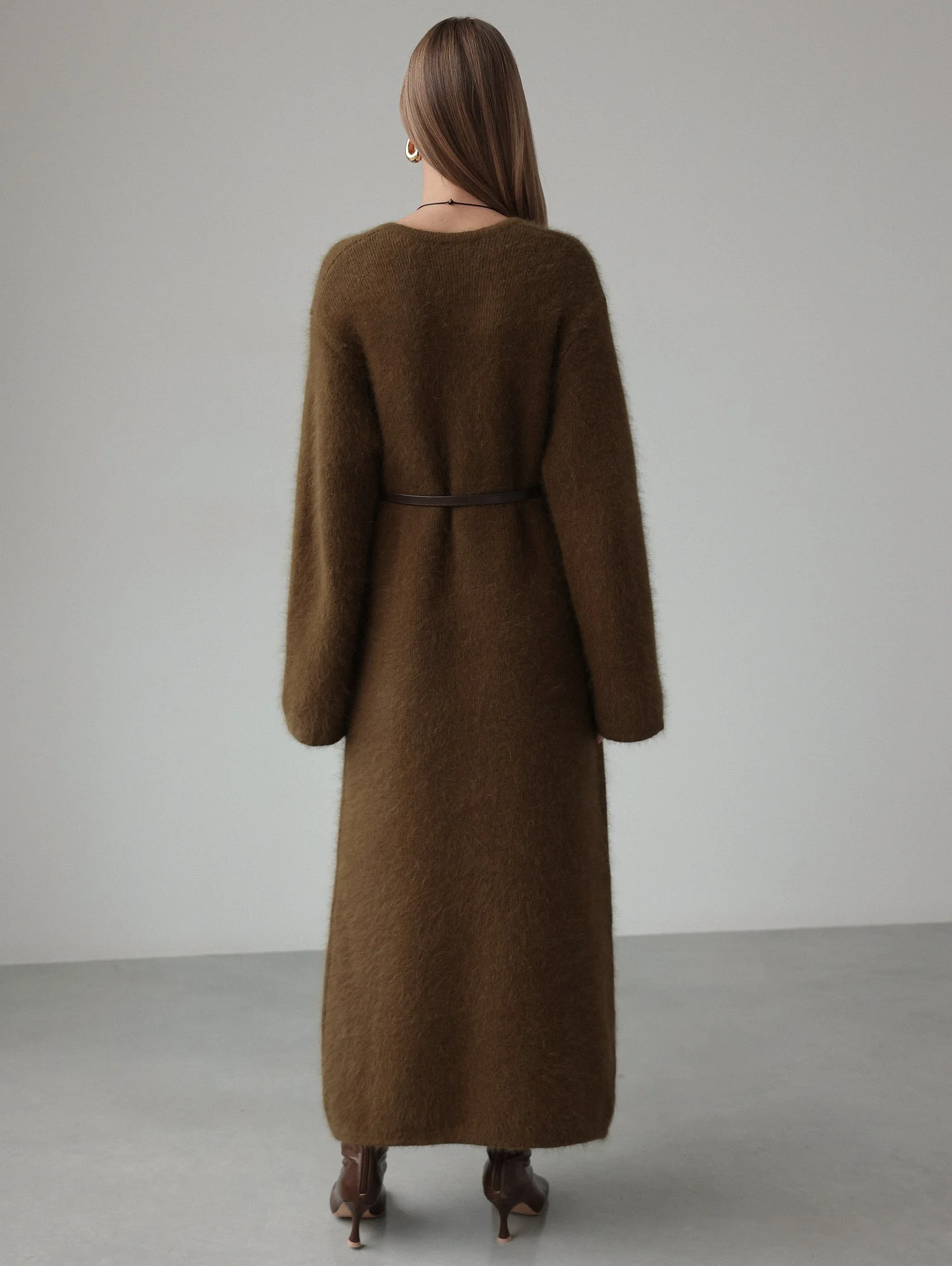 Платье  (onesize (42-46RU), болотный). Избражение № 6