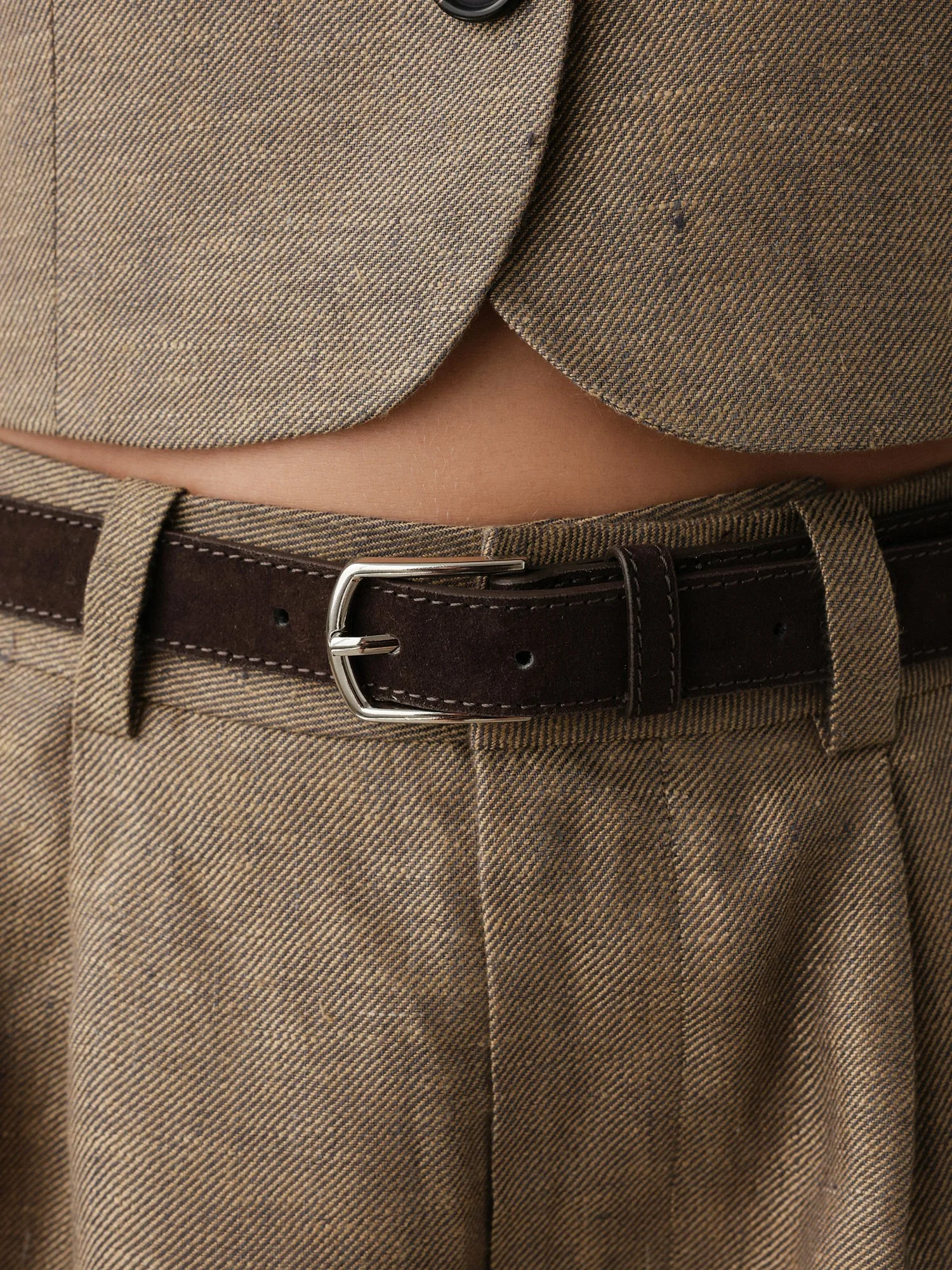 Шорты (M (44RU), коричневый). Избражение № 3