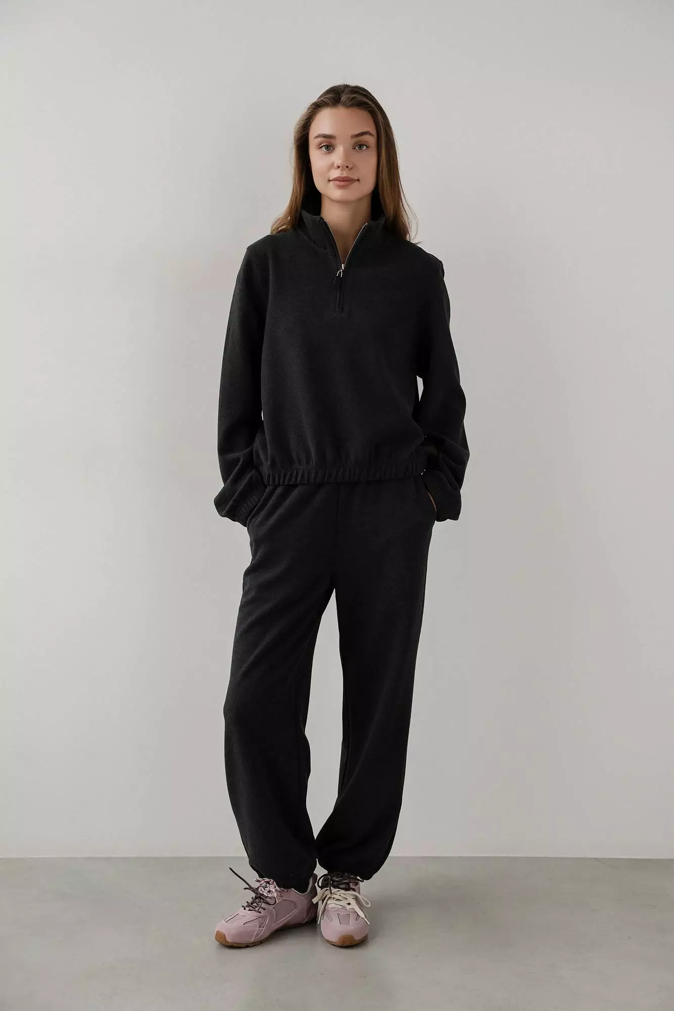 Толстовка (S (42RU), тёмно-серый). Избражение № 2