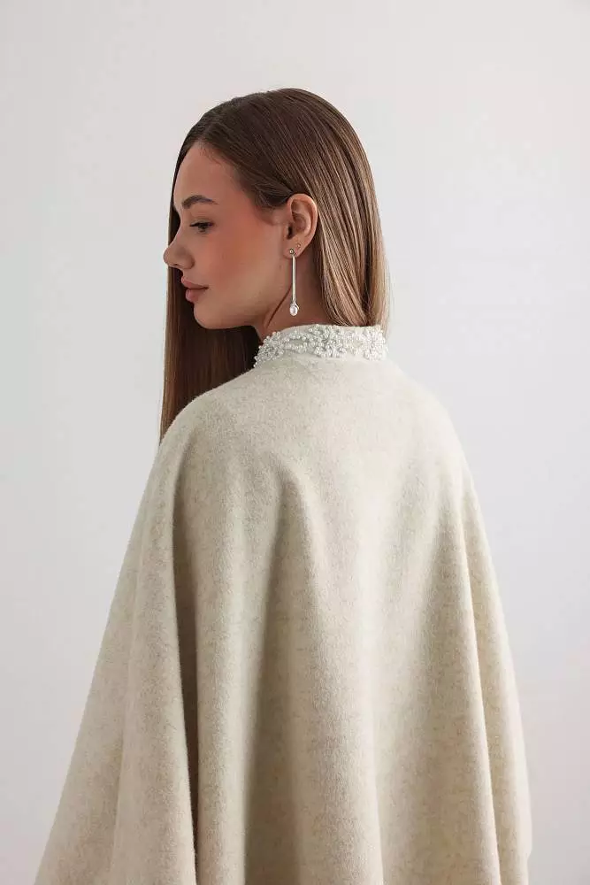 Накидка (onesize (42-46RU), светло-бежевый). Изображение № 2