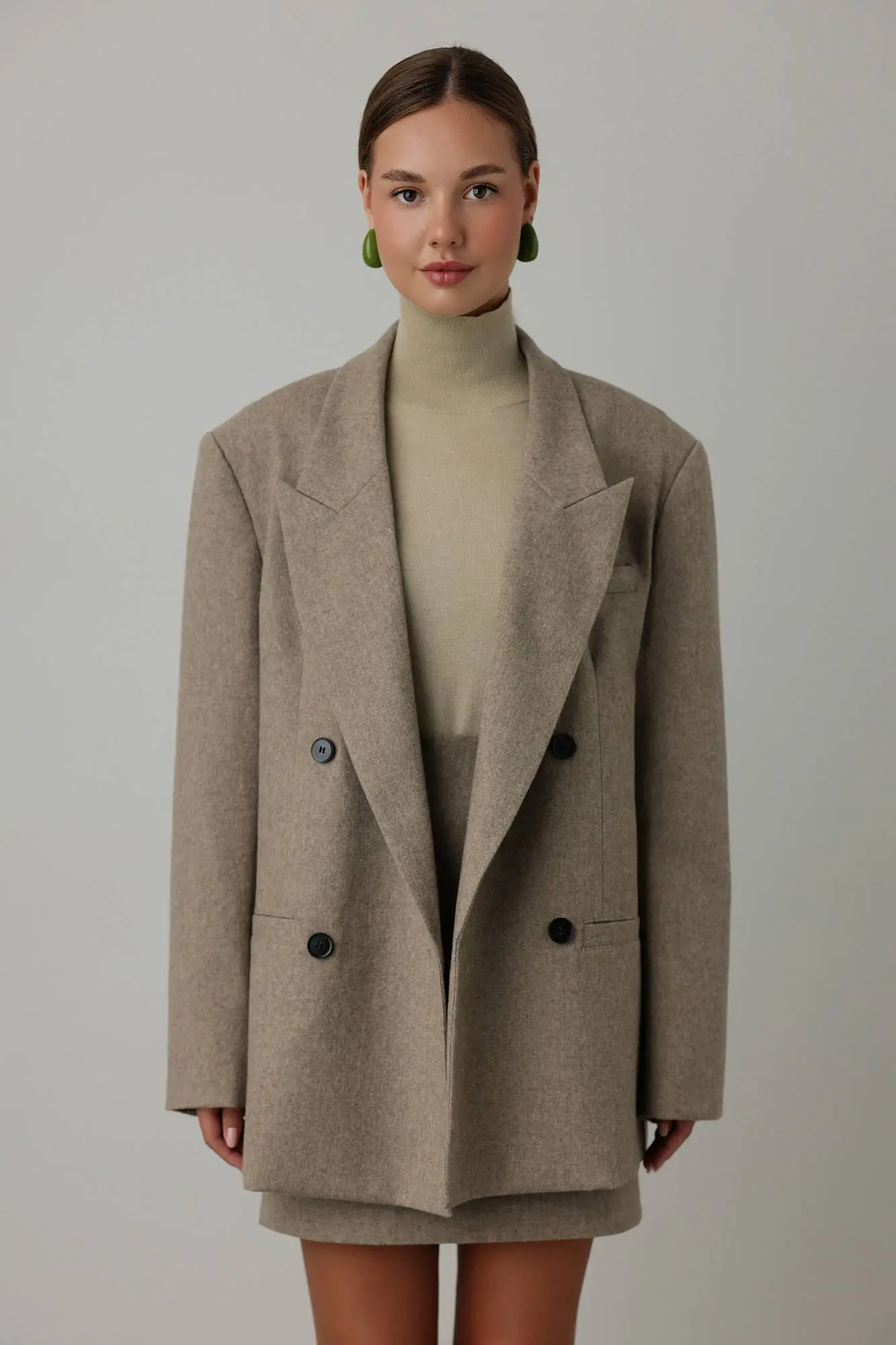 Пиджак (M (44RU), бежевый). Избражение № 5