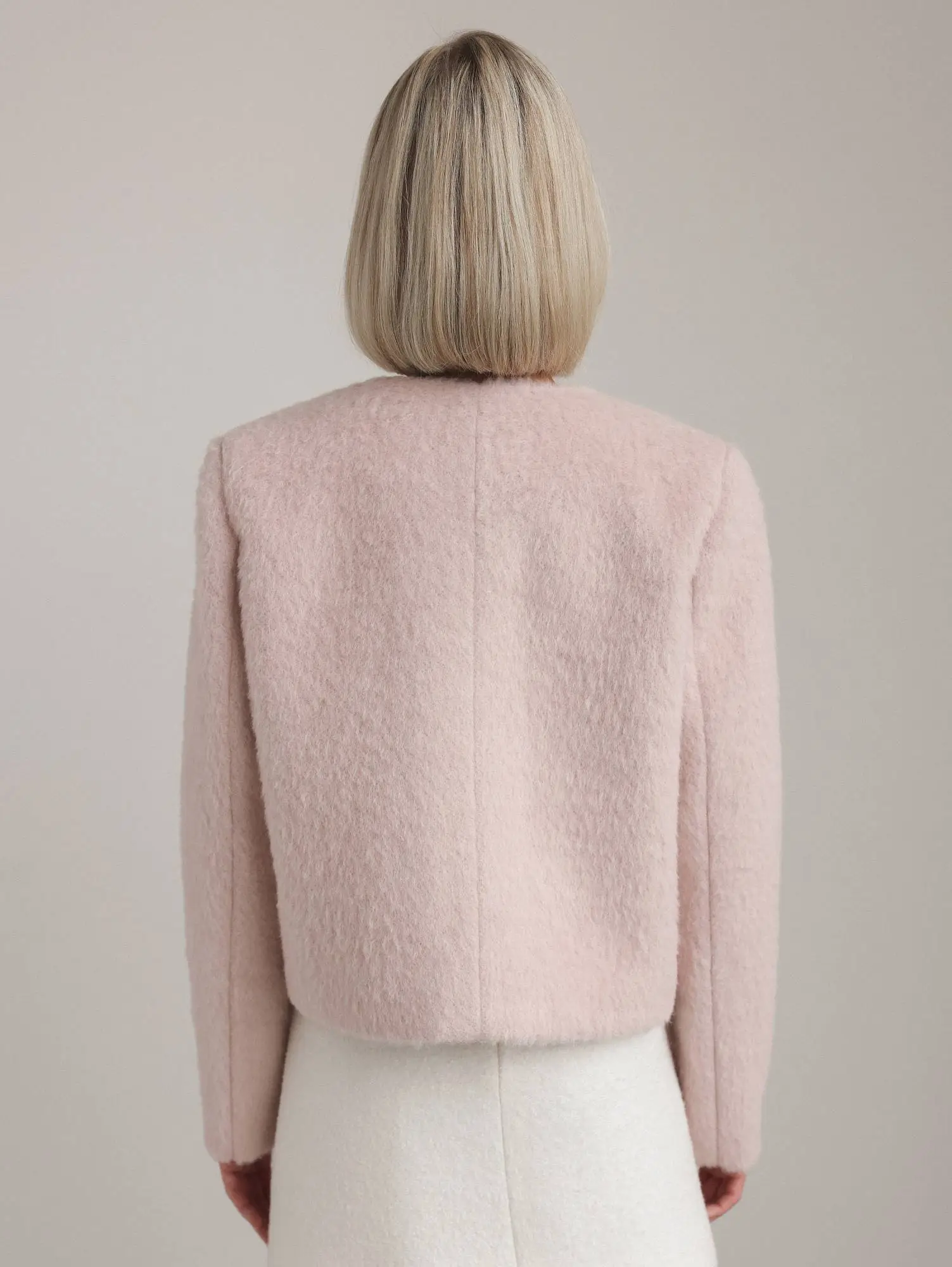 Жакет (M (44RU), пудровый). Избражение № 6