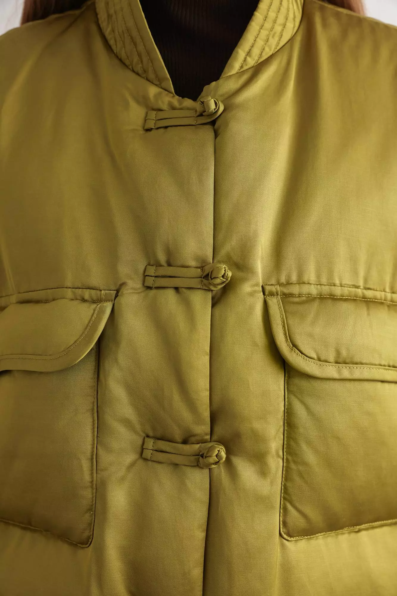 Куртка (M (44RU), оливковый). Избражение № 4