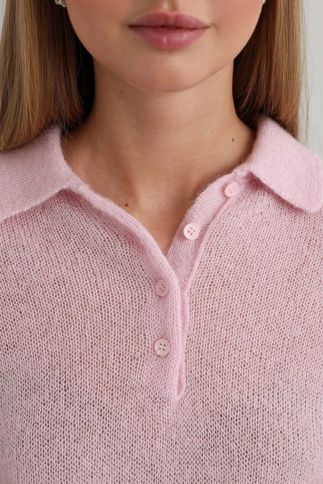 Джемпер (onesize (42-46RU), нежно-розовый). Избражение № 4