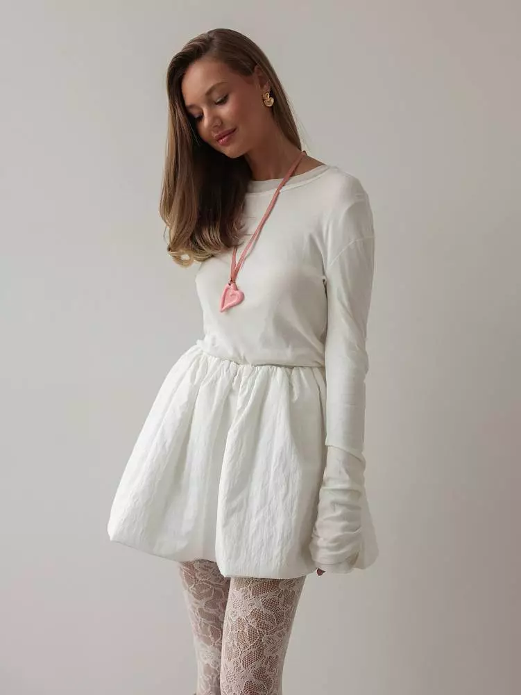 Юбка (M (44RU), белый). Изображение № 1