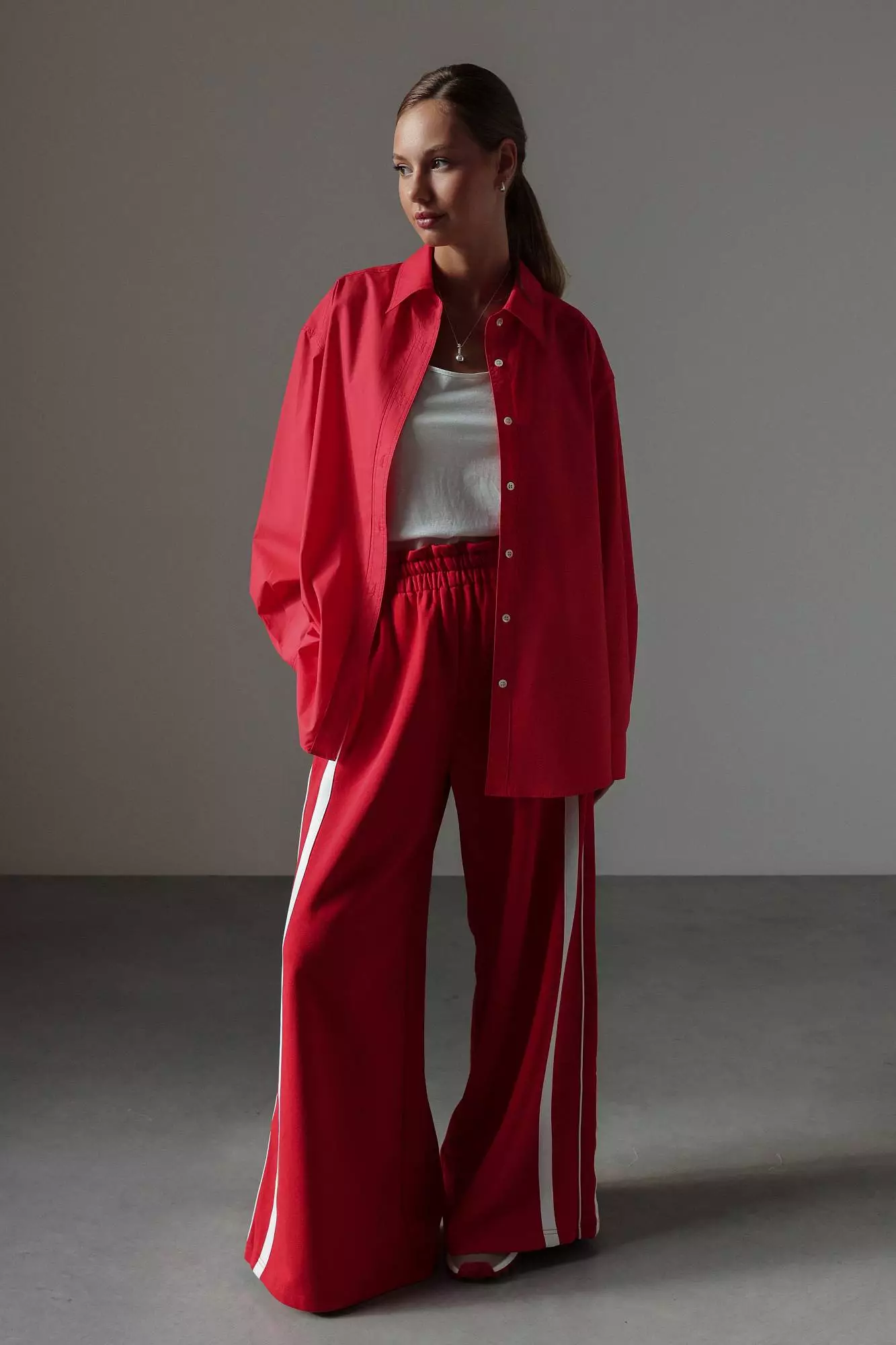 Брюки (L (46), красный). Избражение № 1