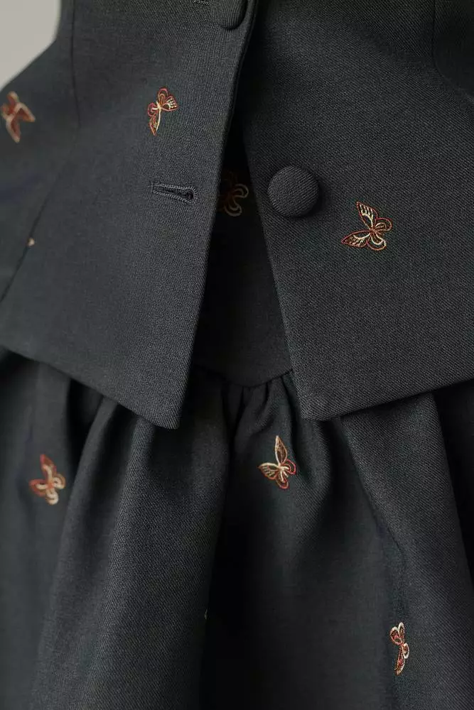 Костюм: жакет и юбка (S (40RU), серый). Изображение № 4