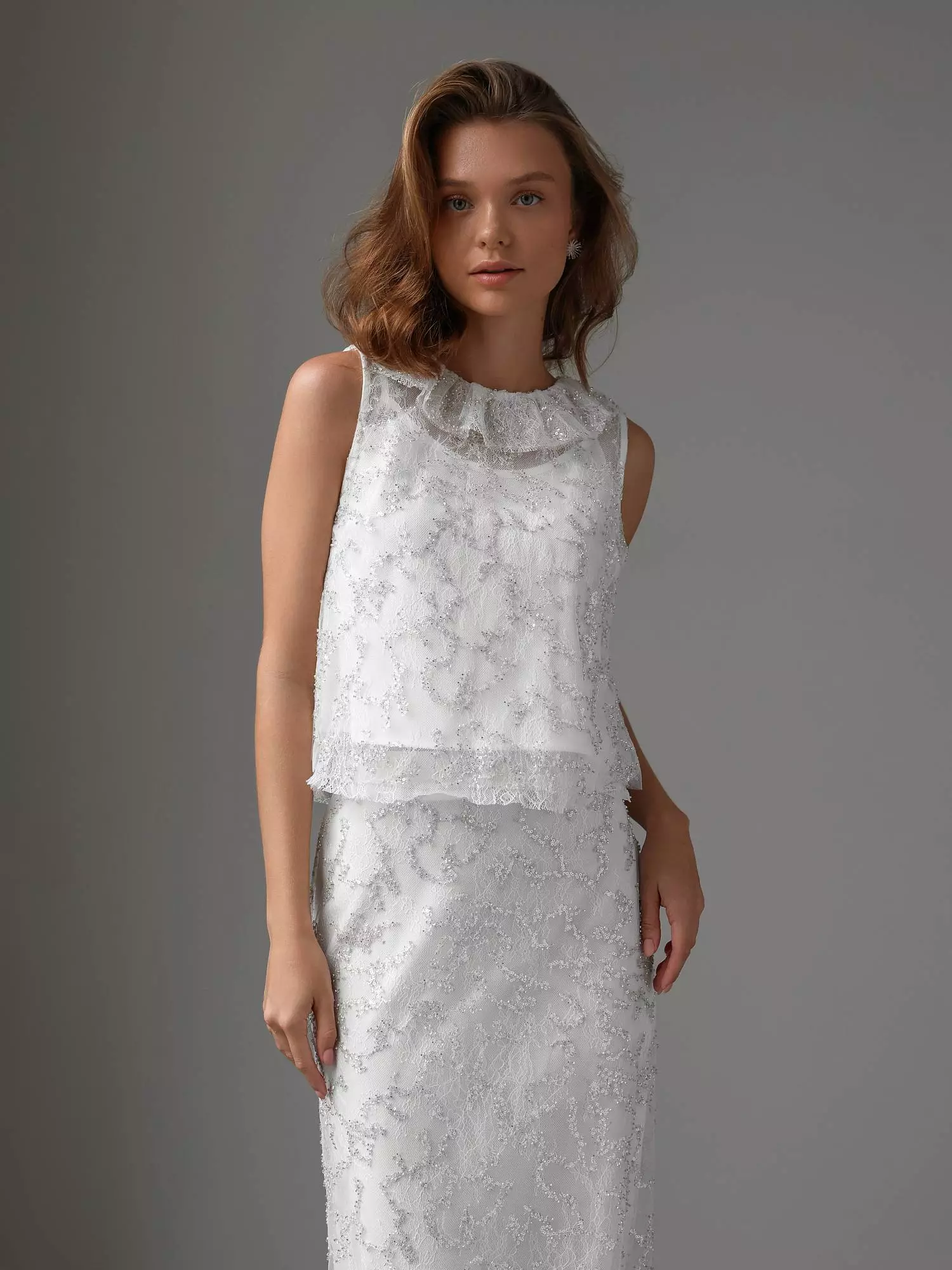 Топ (M (44RU) белый). Избражение № 1