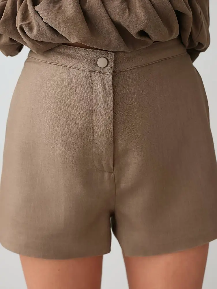 Шорты (L (46RU), коричневый). Изображение № 2