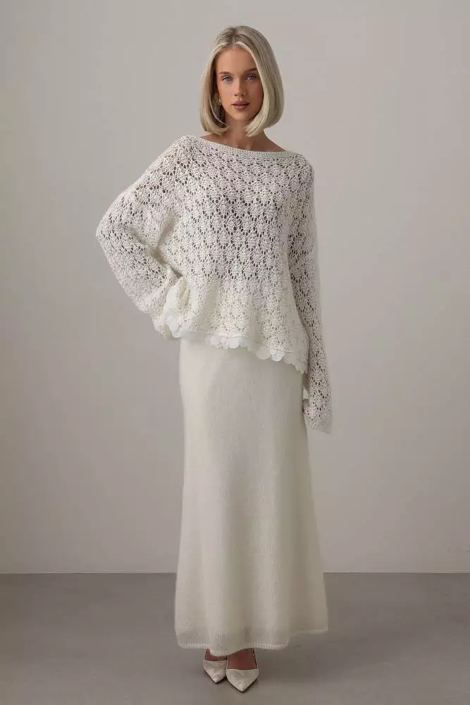 Джемпер (onesize (42-46RU), белый). Изображение № 2