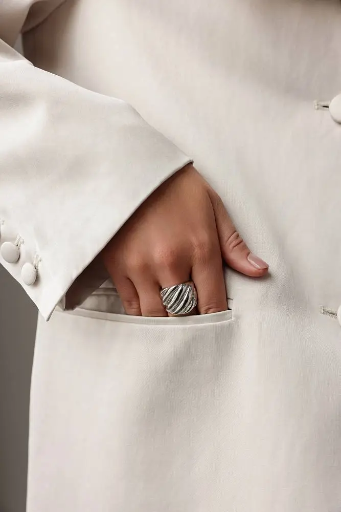 кольцо (8, серебристый). Изображение № 3