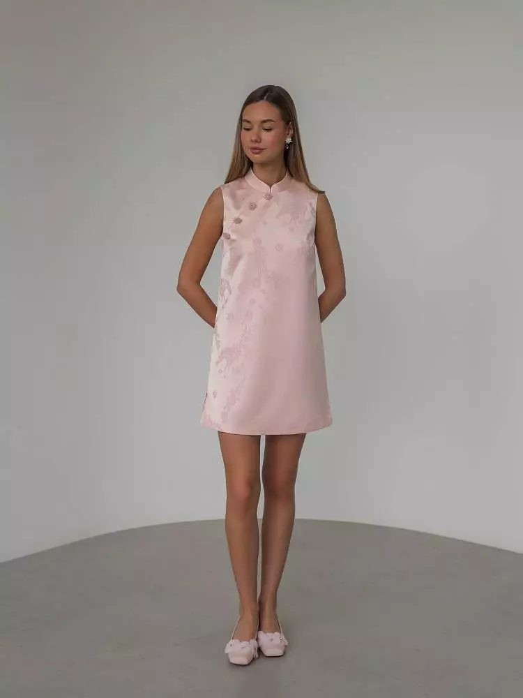 Платье (L (46RU), нежно-розовый). Изображение № 2