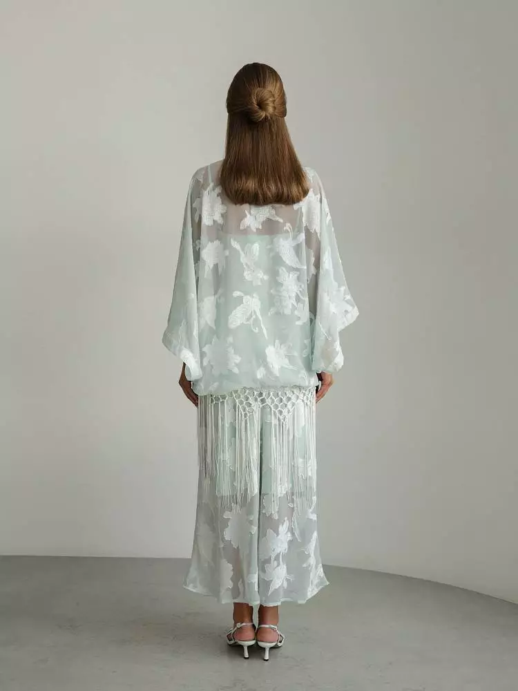 Накидка (M (44RU), мятный). Изображение № 6