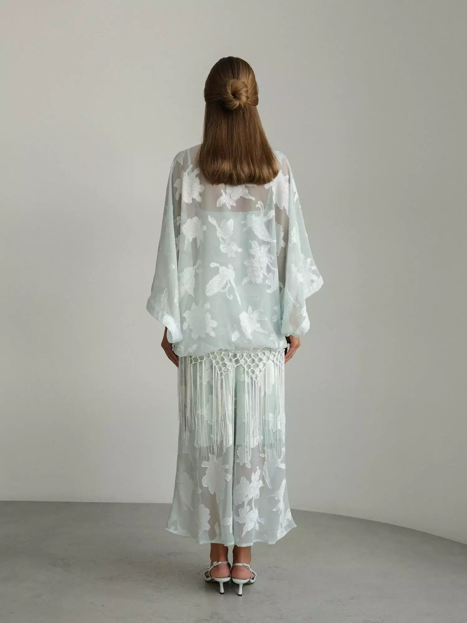 Накидка (M (44RU), мятный). Избражение № 6