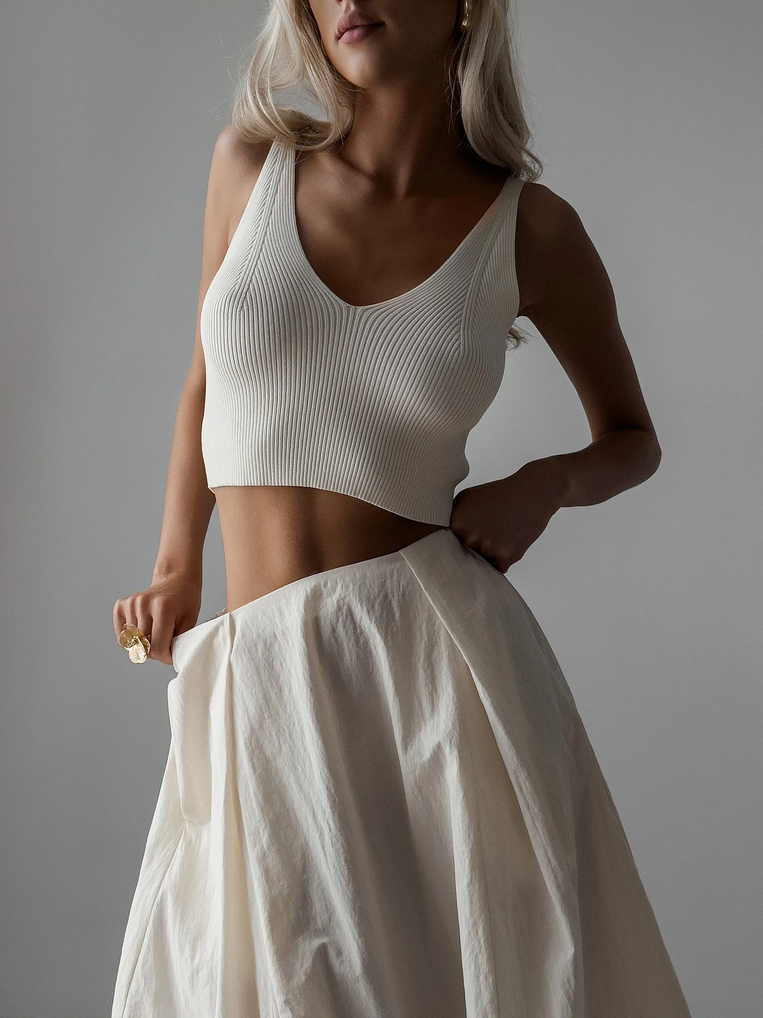 Юбка (M (44), молочный). Избражение № 3