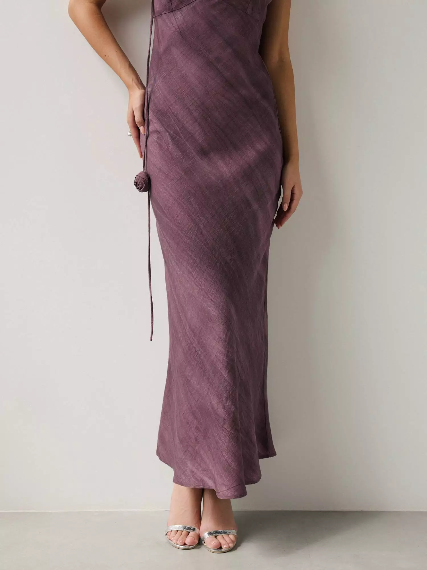 Платье  (L (46RU), пыльно-фиолетовый). Избражение № 4