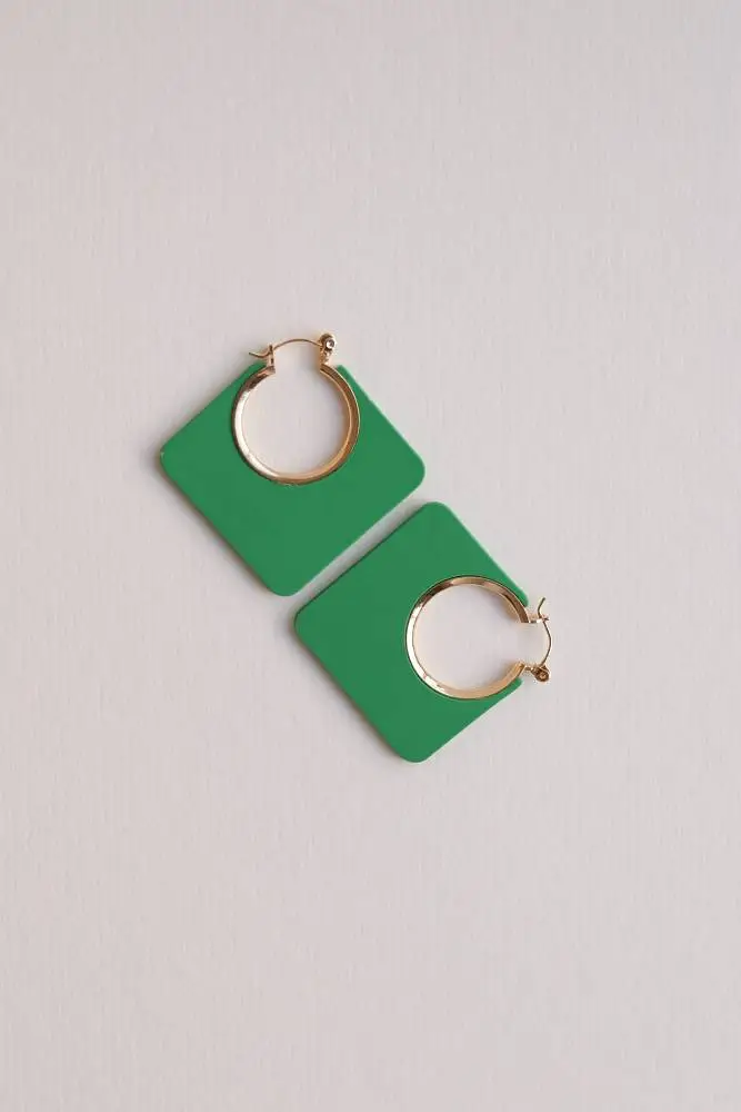 Серьги (зелёный). Изображение № 2