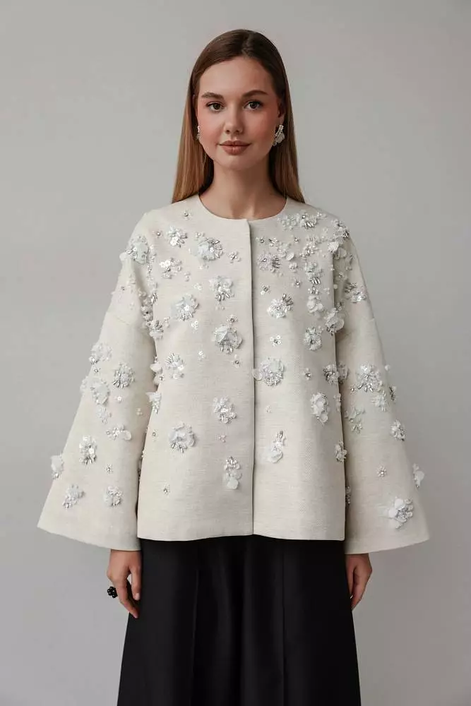 Жакет (S (42RU), льняной). Изображение № 1