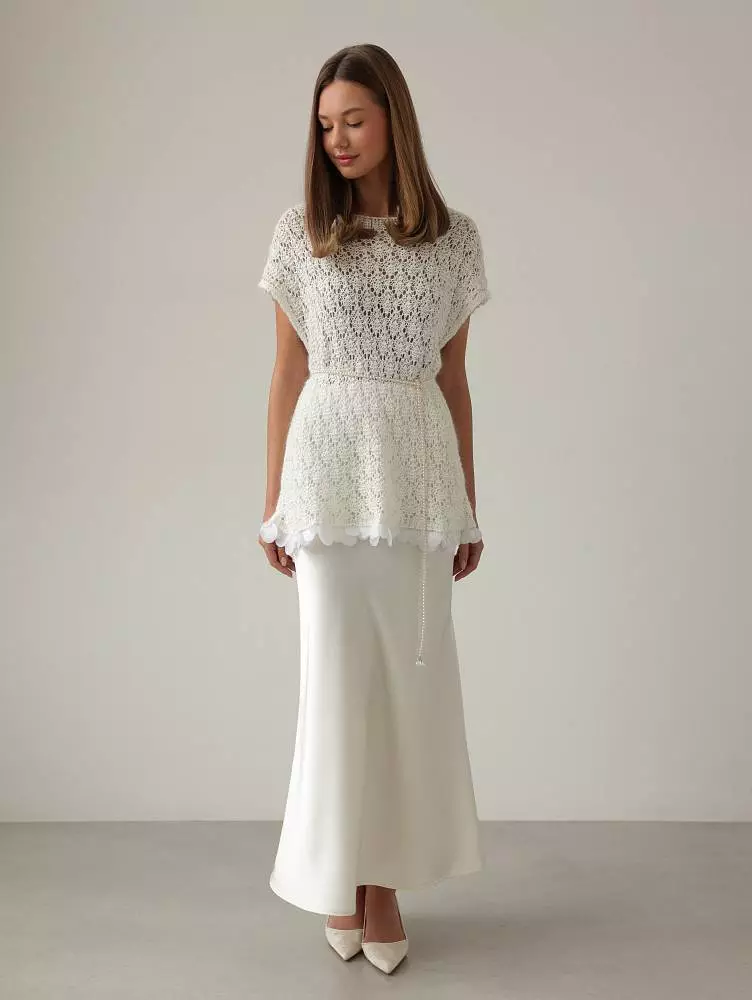 Топ (onesize (42-46RU), белый). Изображение № 2