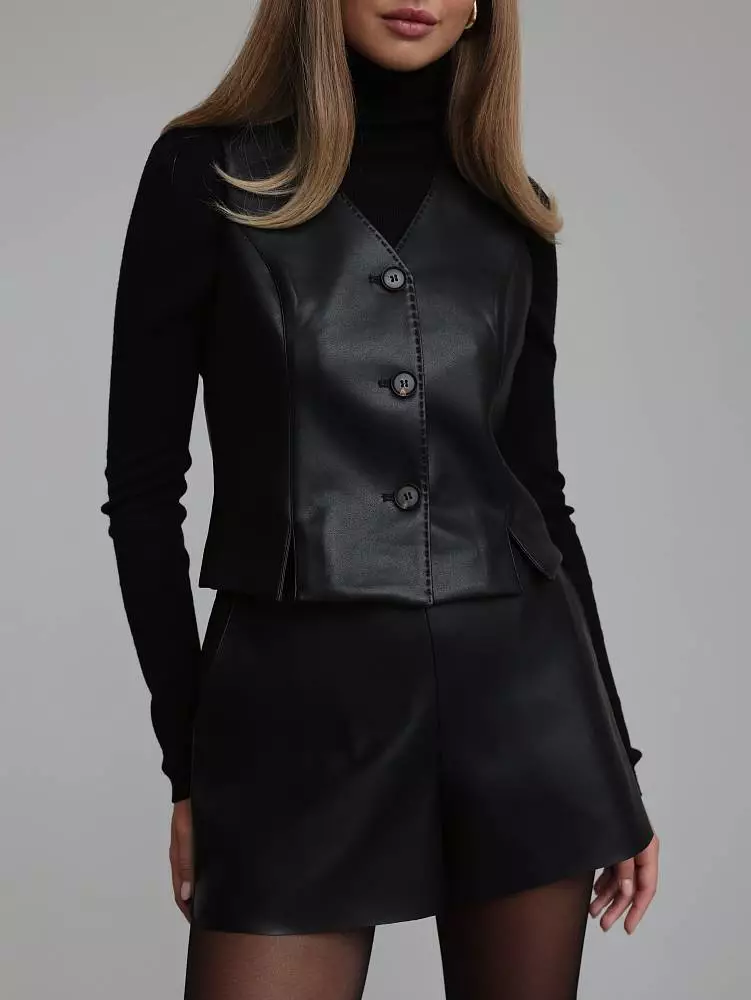 Жилет (M (44), чёрный). Изображение № 1