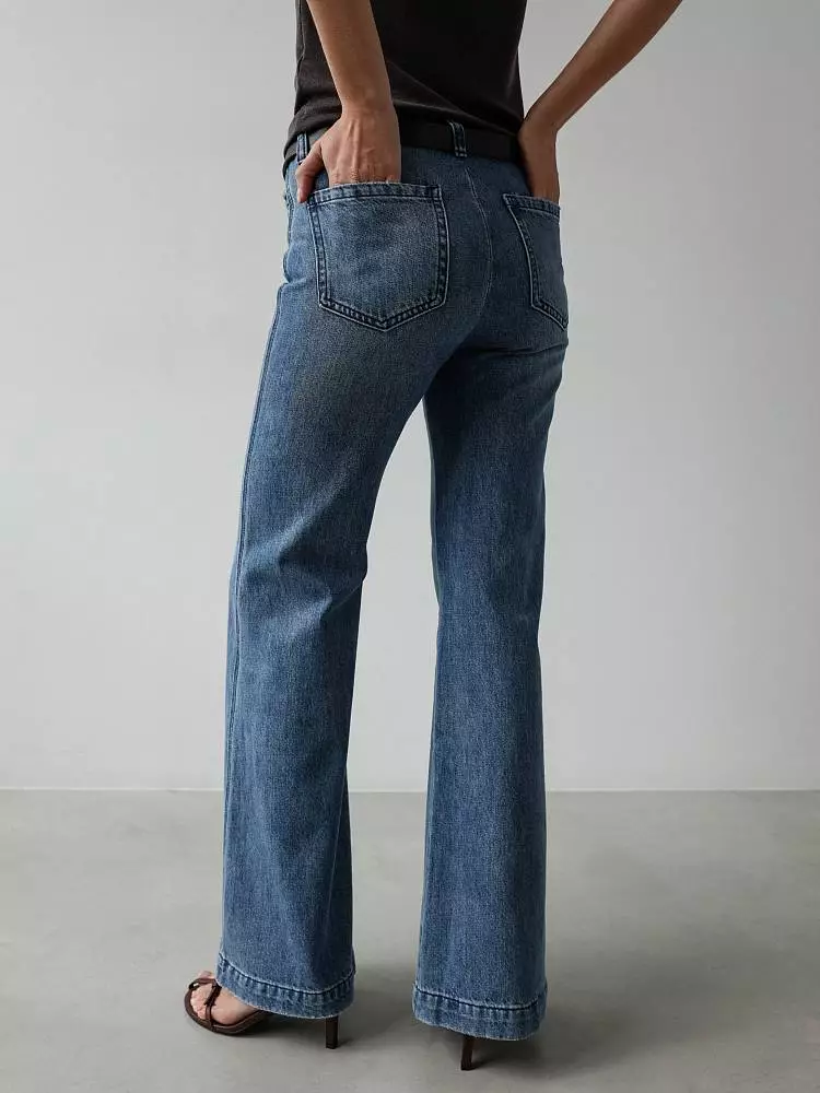 Джинсы (S (40RU), светло-синий). Изображение № 6