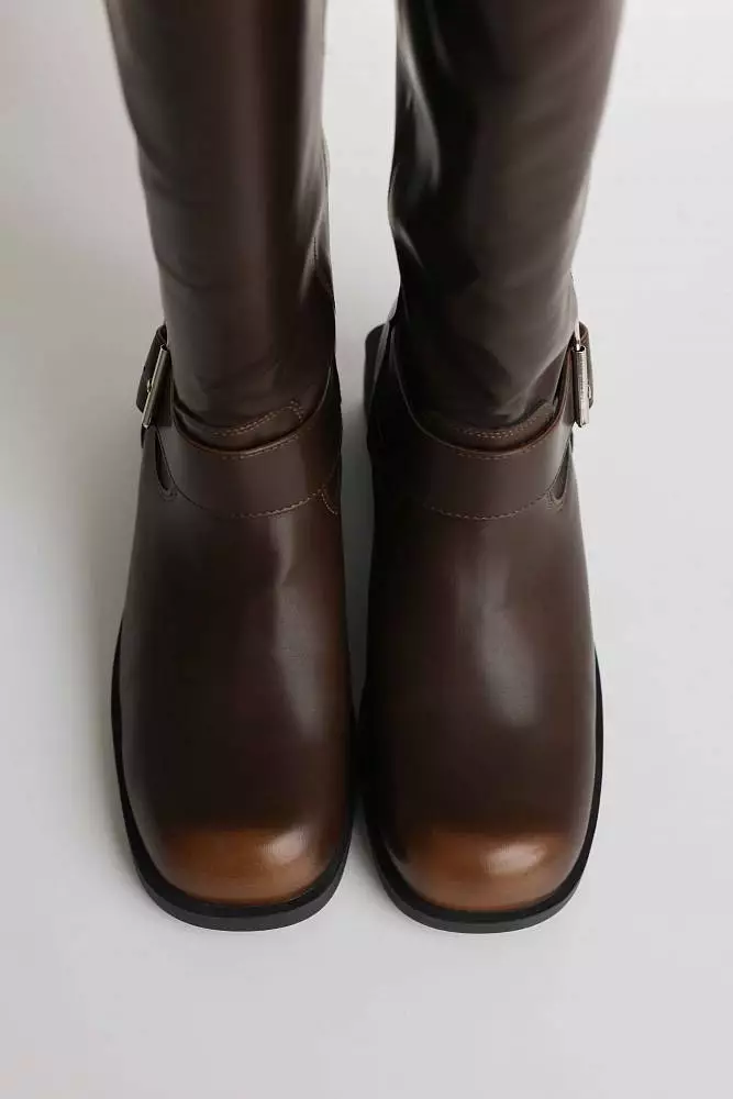 Cапоги (38, шоколадный). Изображение № 3