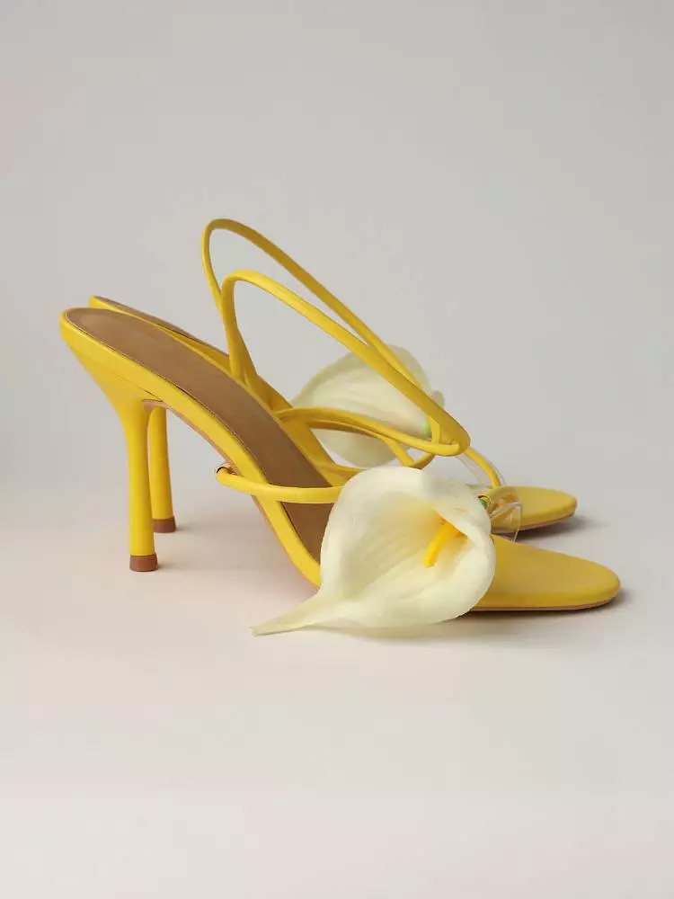 Босоножки (36, жёлтый). Изображение № 1