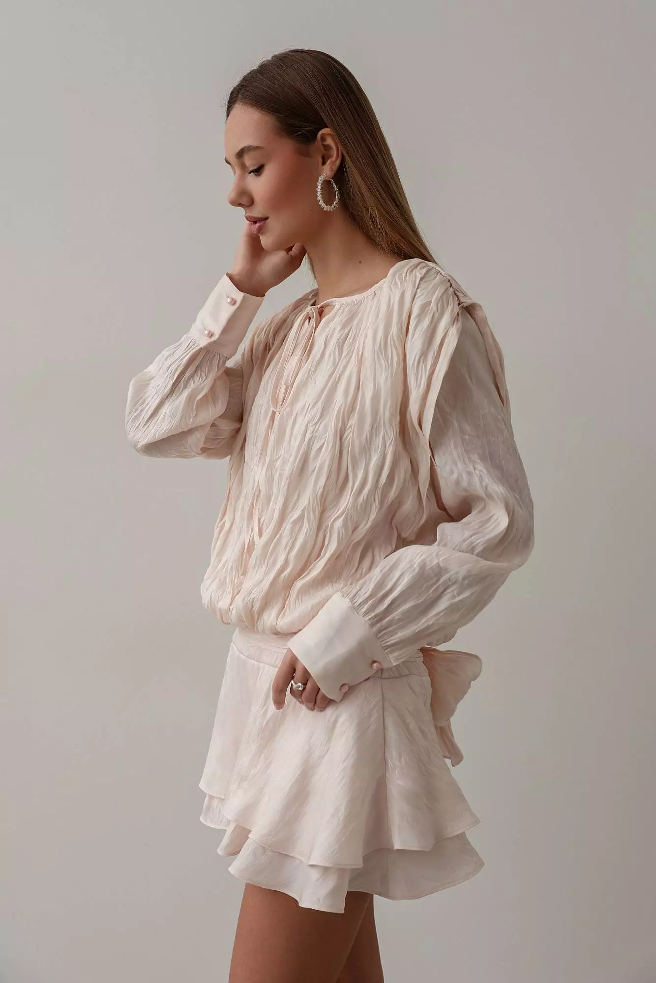 Платье (L (46RU), нежно-розовый). Избражение № 2