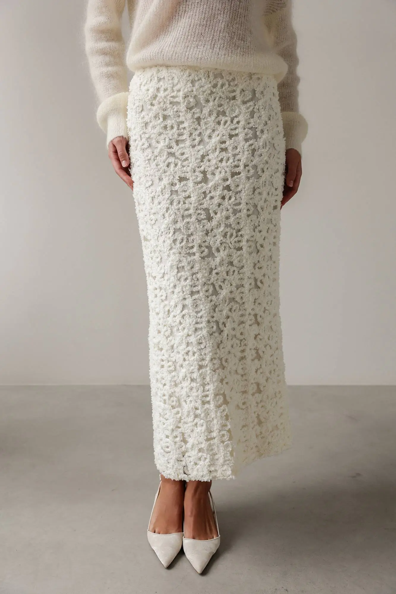 Юбка (M (44RU), молочный). Избражение № 2