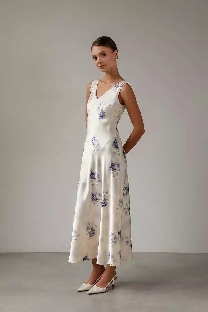 Платье (S (42RU) светло-бежевый). Изображение № 1