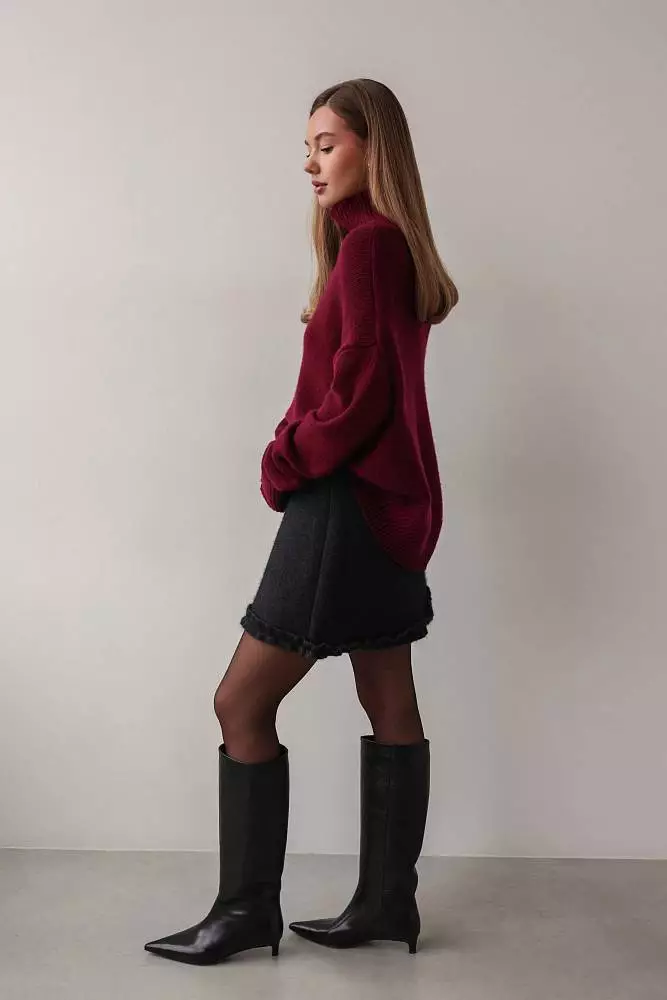 Юбка (onesize (42-46RU), тёмно-серый). Изображение № 2