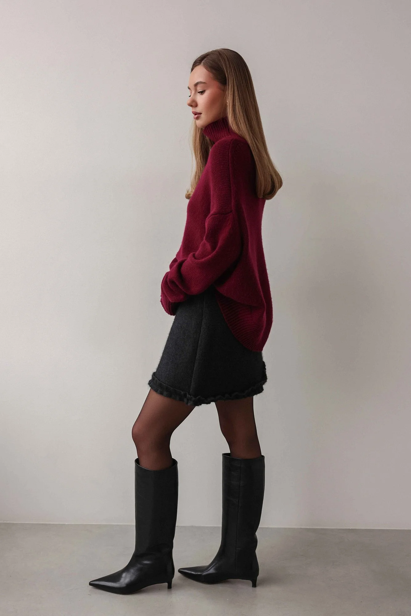 Юбка (onesize (42-46RU), тёмно-серый). Избражение № 2