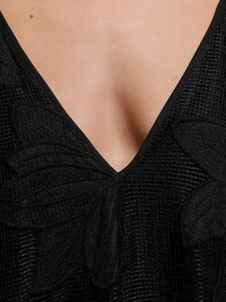 Платье (onesize (42-46RU), чёрный). Изображение № 3