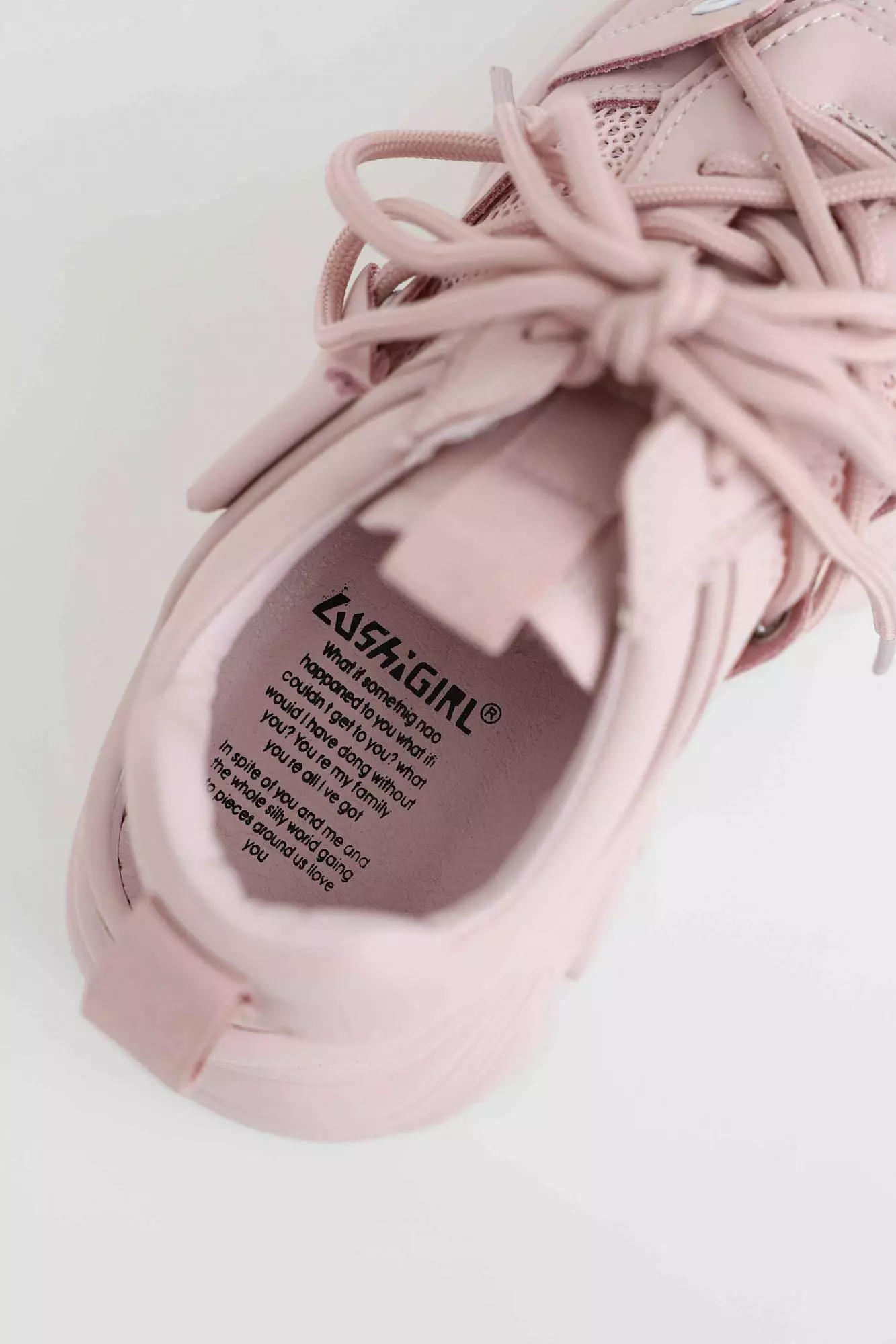 кроссовки (37, пудровый). Избражение № 5