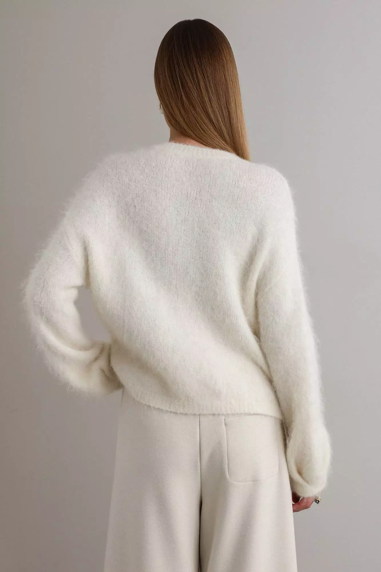 Свитер (onesize (42-46RU), молочный). Избражение № 5