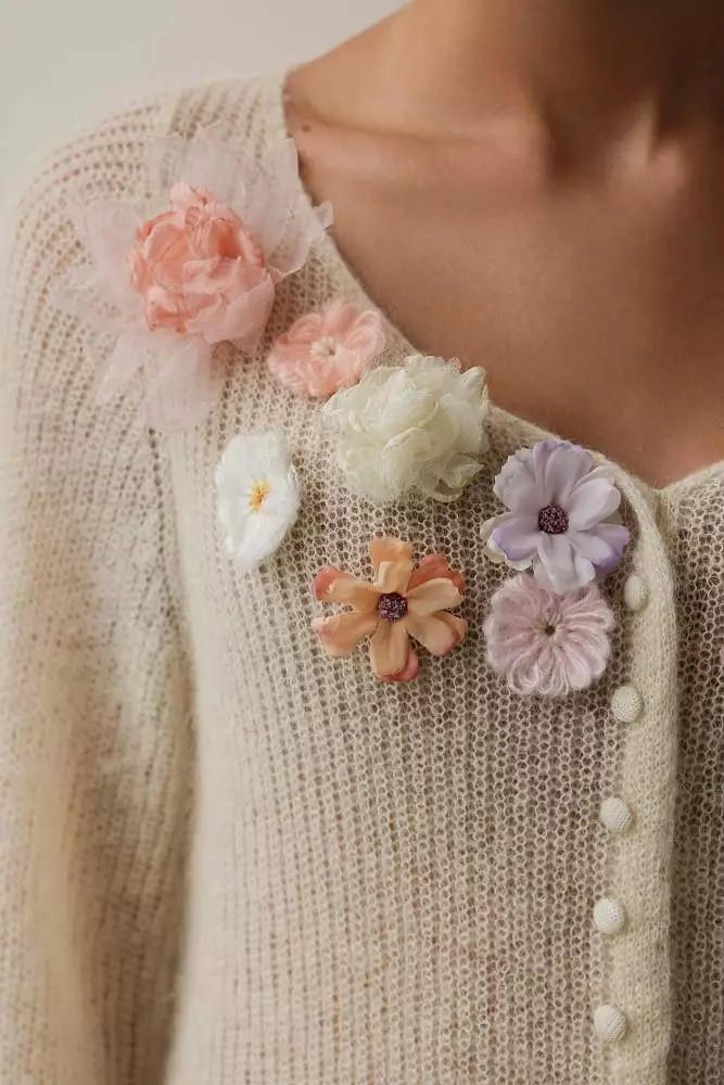 Кардиган (onesize (42-46RU), светло-бежевый). Изображение № 4