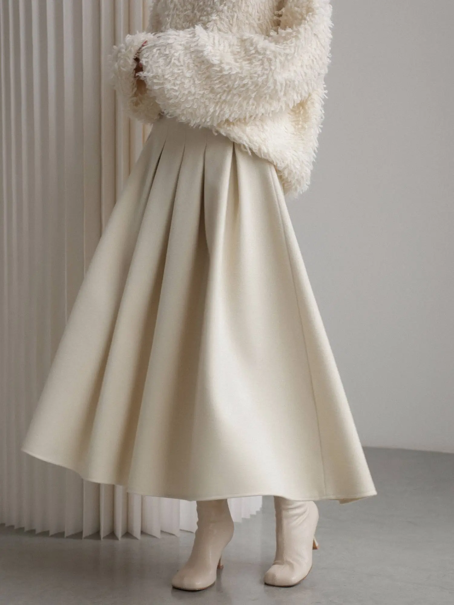 Юбка  (S (42RU), светло-бежевый). Избражение № 4