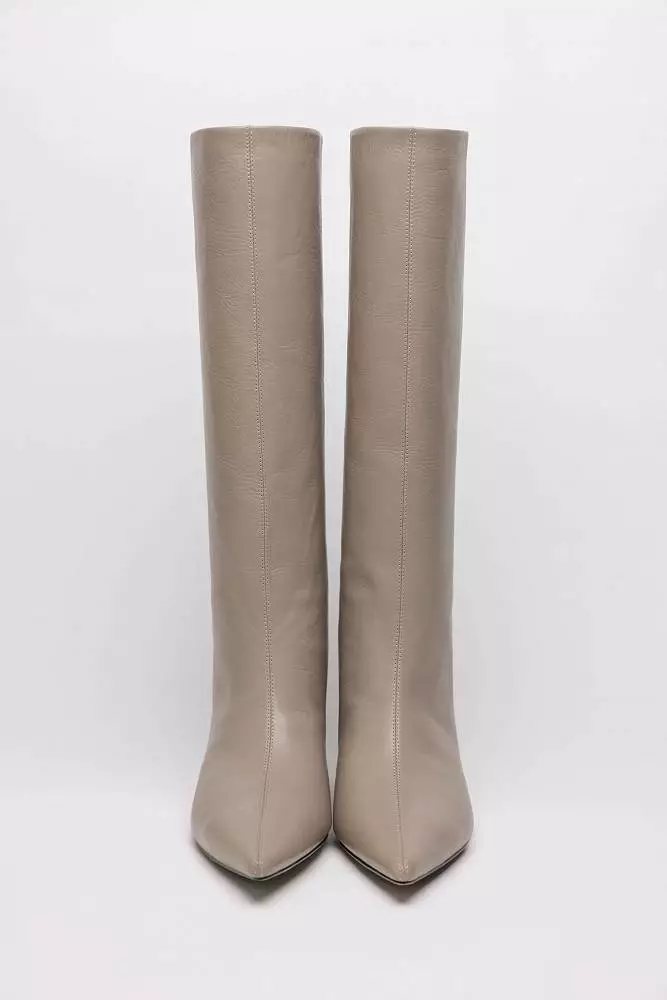 Сапоги (36, бежевый). Изображение № 1