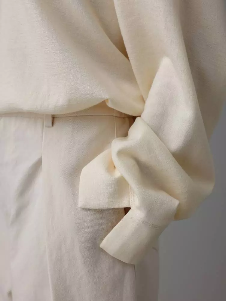 Поло (onesize (42-46RU), сливочный). Изображение № 5