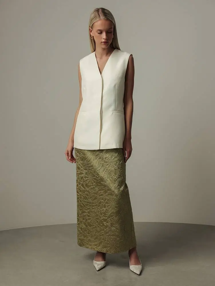 Жилет (M (44), сливочный). Изображение № 1