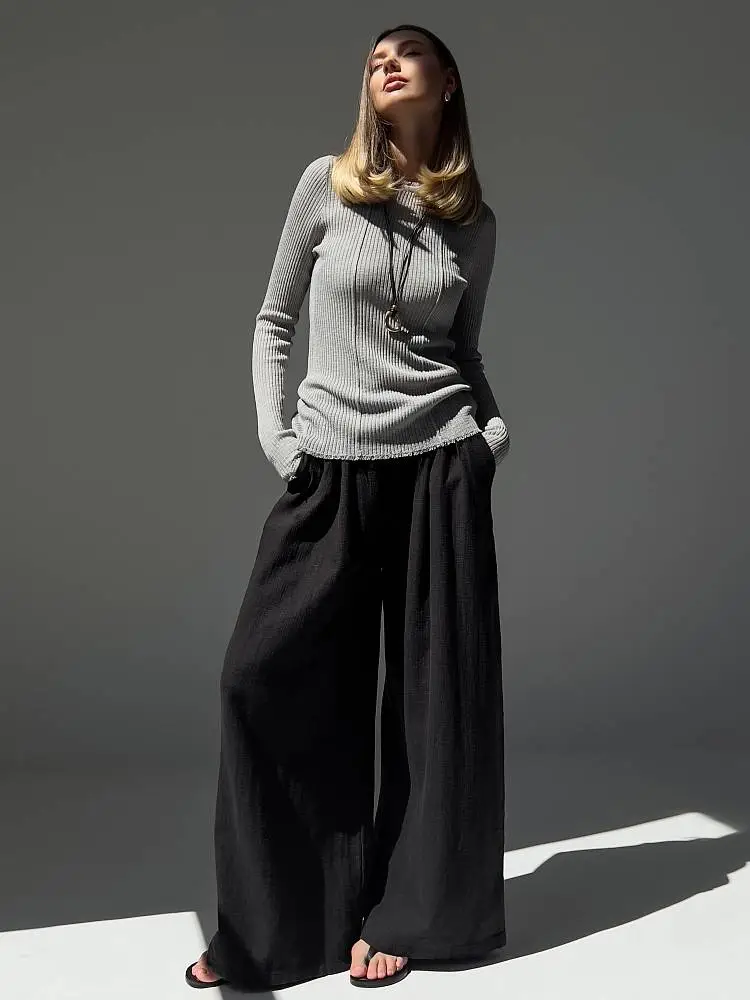 лонгслив (onesize (40-44RU), серый). Изображение № 2