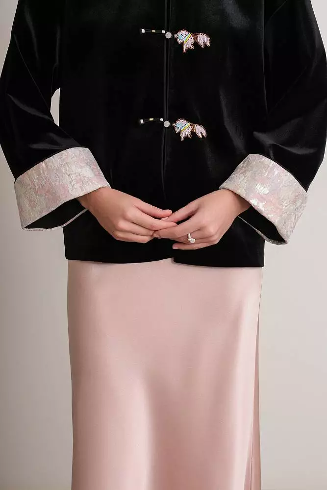 Жакет (M (44RU), чёрный). Изображение № 5