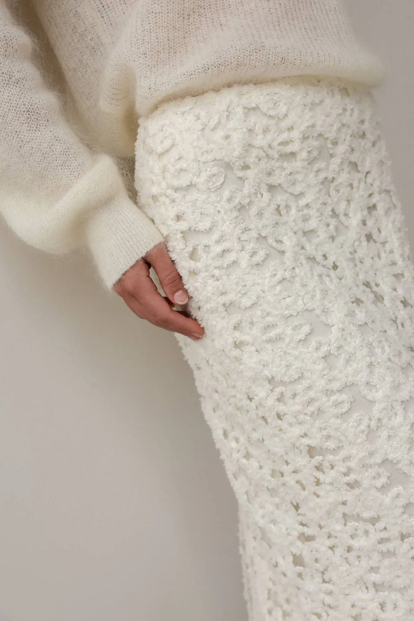 Юбка (M (44RU), молочный). Избражение № 3