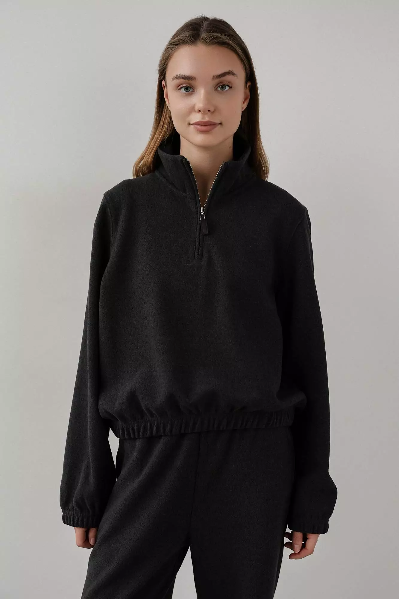 Толстовка (S (42RU), тёмно-серый). Избражение № 1